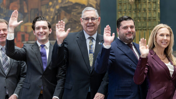 Dush Sworn in for Second Term, Serving ‘We the People’