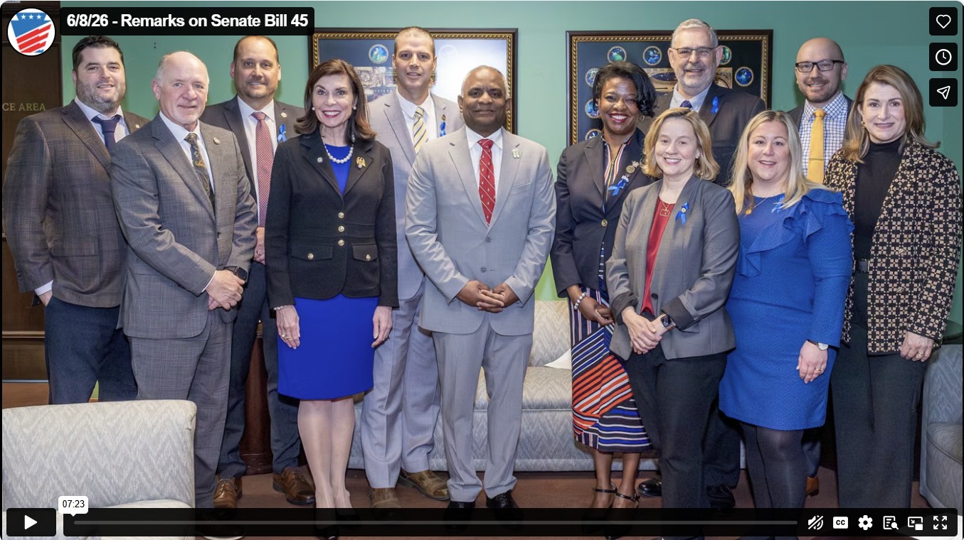 Screen shot of vimeo video on Senate Bill 45.