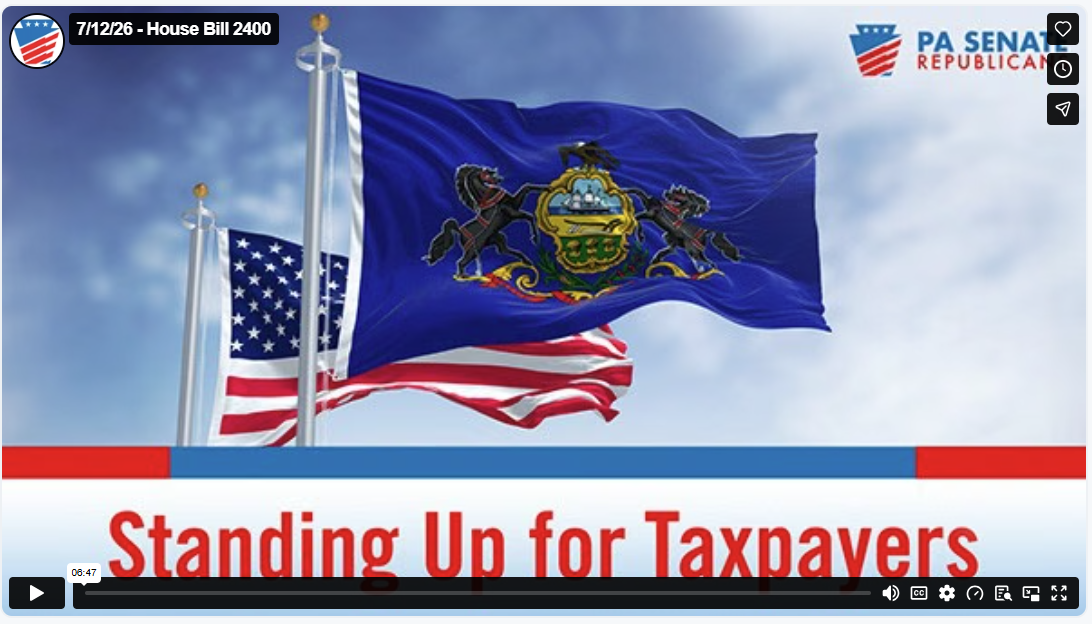 standing up for taxpayers video