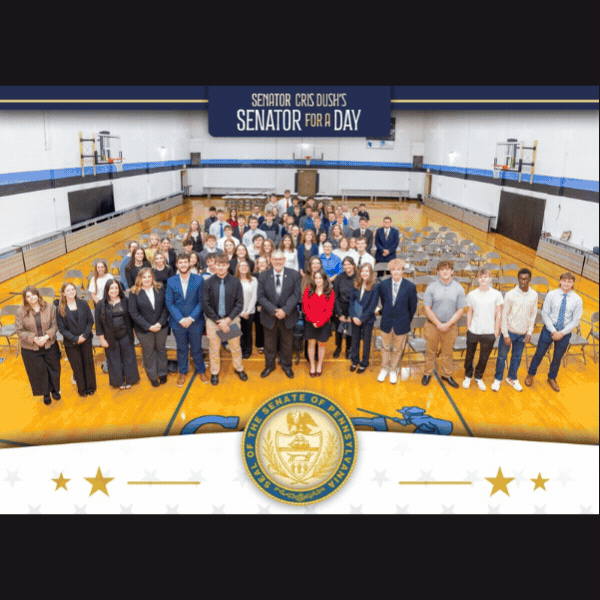 Slideshow of Senator Dush's Senator for a day event